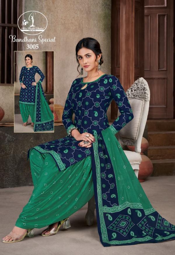 Miss World Bandhani Special Vol-31 Cotton Dress Material